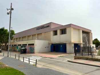 El pabellón deportivo Luis Manzanares, de Torre Pacheco