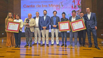 Galardonados del Festival Internacional del Cante de las Minas