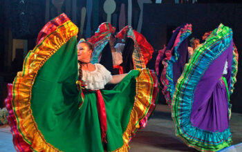 Actuación de folclore en la Semana de la Huerta y el Mar de Los Alcazares 2025