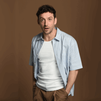 El actor pachequero Agustín Otón