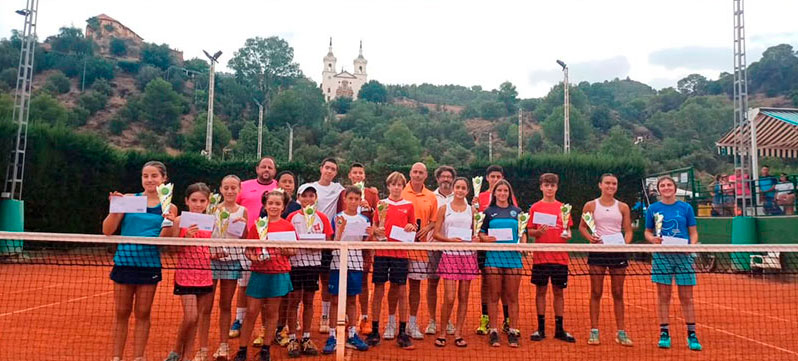Jugadores del Club Tenis San Javier