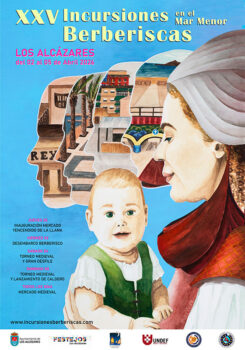 Cartel diseñado por la alcazareña María Martínz