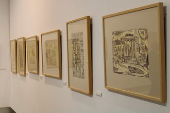 Exposición de dibujos de Antonio Hernández Carpe en el museo Barón de Benifayó