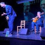 Actuación de El Perrito en homenaje a Fosforito en el festival flamenco
