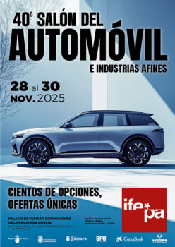 Cartel del 40º Salón del Automóvil e Industrias Afines en Torre Pacheco