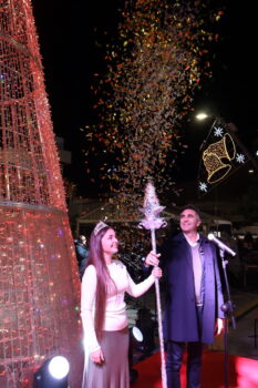 Ceremonia de encendido navideño en San Pedro del Pinatar