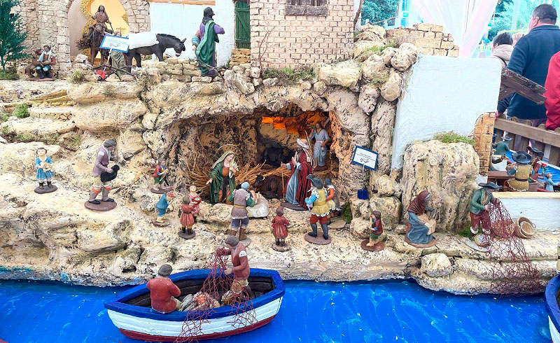Belen marinero en Santiago de la Ribera
