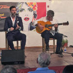 Artistas actuando en el Festival Internacional de Cante Flamenco de Lo Ferro