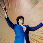 Luis Piedrahita en un espectáculo de comedia navideña