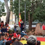 Ceremonia de izado de banderas en San Pedro del Pinatar