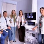 Equipo médico en la nueva unidad de cardiología fetal del Hospital Los Arcos