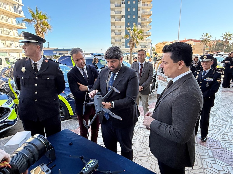 Inauguración de la nueva comisaría de Policía en La Manga del Mar Menor