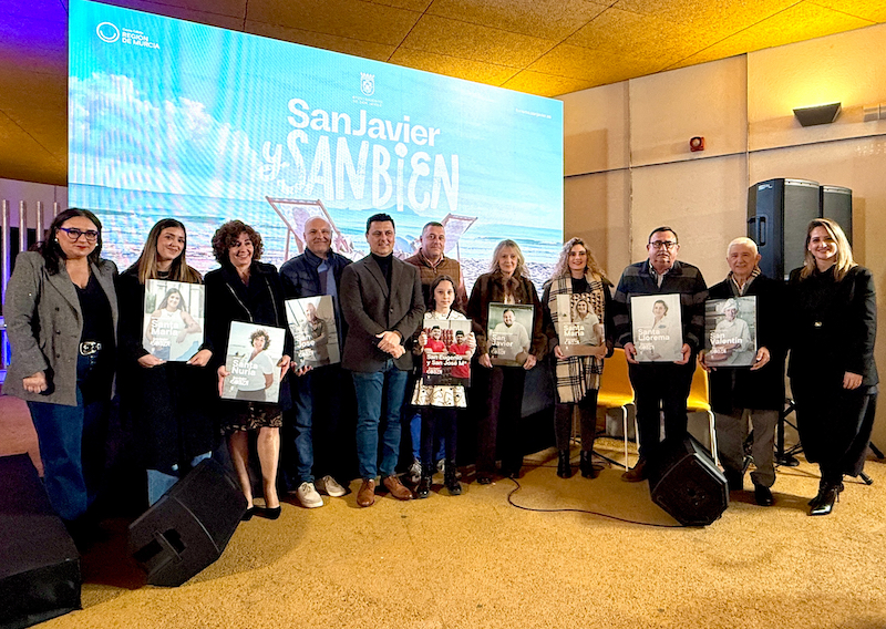 Presentación de la campaña turística 'San Javier, san bien' con vecinos y empresarios locales.