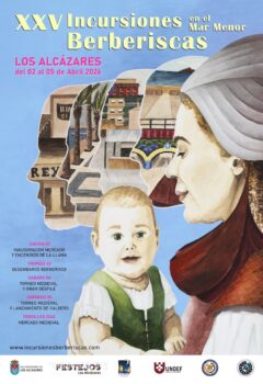 Cartel del evento XXV Incursiones Berberiscas en Los Alcázares 2026