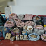 Sacas de adormidera intervenidas por la Guardia Civil en Los Alcázares