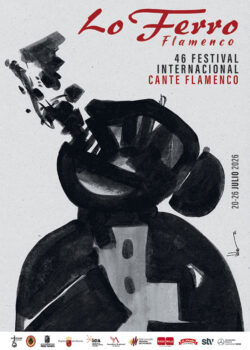 Cartel del 46 Festival Internacional de Cante Flamenco Lo Ferro