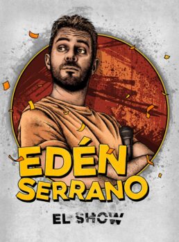 Cartel del show de Edén Serrano en el Teatro Circo Apolo