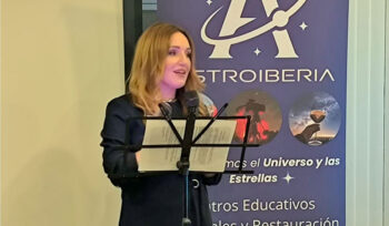 Presentación de Astroiberia en evento de astroturismo en Murcia