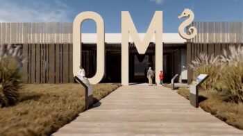 Entrada al Centro de Conservación y Recuperación de Especies del Mar Menor