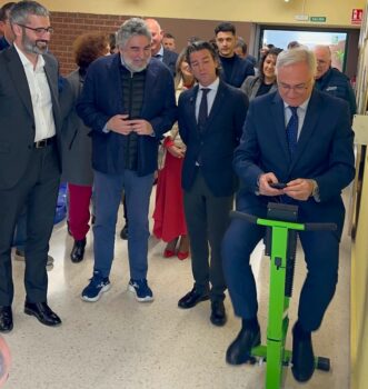 Inauguración del Pabellón Luis Manzanares tras su reforma energética y de accesibilidad