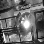 Captura de seguridad mostrando un robo de patines eléctricos en San Javier