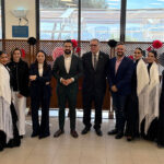 Grupo de personas en la presentación de la Cátedra de Flamencología de la UCAM