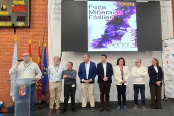 Inauguración de la XXVIII Feria de Minerales y Fósiles en La Unión
