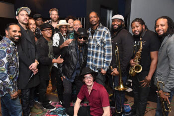 Grupo de músicos en el Festival Internacional de Jazz de San Javier