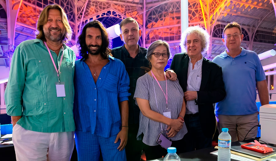 Miembros del jurado del Festival Internacional del Cante de las Minas