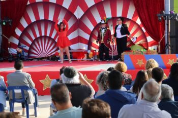 Espectáculo de circo inclusivo en jornada de convivencia de Aidemar