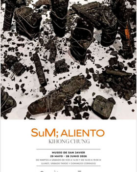Obra de Kihong Chung en la exposición SuM; Aliento en el Museo de San Javier