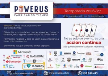 Cartel de la convención PowerUS 2026 en Los Alcázares