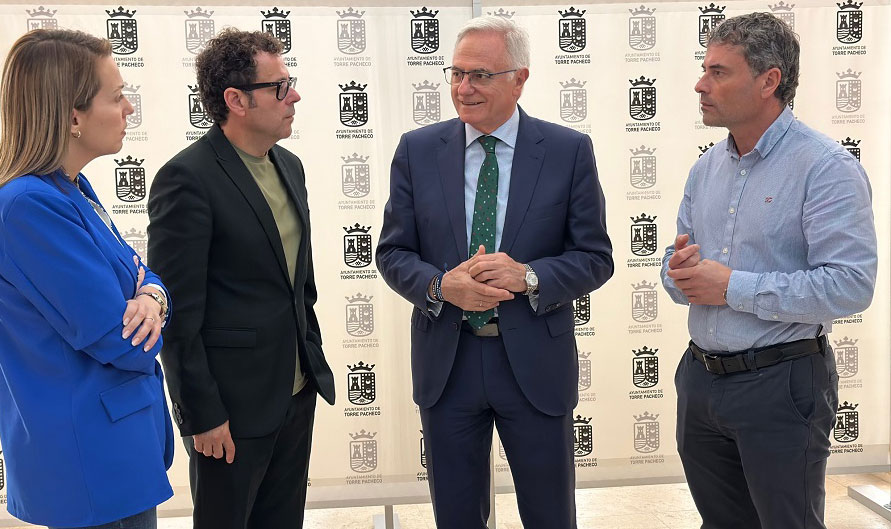 Reunión sobre la industria audiovisual en Torre Pacheco