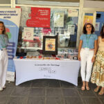 Equipo de prevención comunitaria en Pilar de la Horadada durante una campaña de sensibilización.