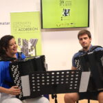 Músicos interpretando en el Certamen Nacional de Acordeón 2026 en San Pedro del Pinatar