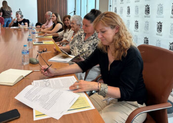 Participantes en el Taller de Paleografía en Torre Pacheco