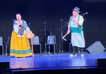 Actuación del grupo Auditorium en el Festival de Folclore de San Javier
