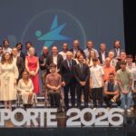 Grupo de premiados en los Premios del Deporte 2026 en Torre Pacheco