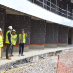 Visita a la construcción de la residencia de mayores en San Pedro del Pinatar