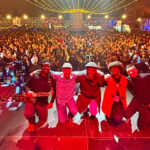 Banda Soulift en concierto con público animado en San Javier