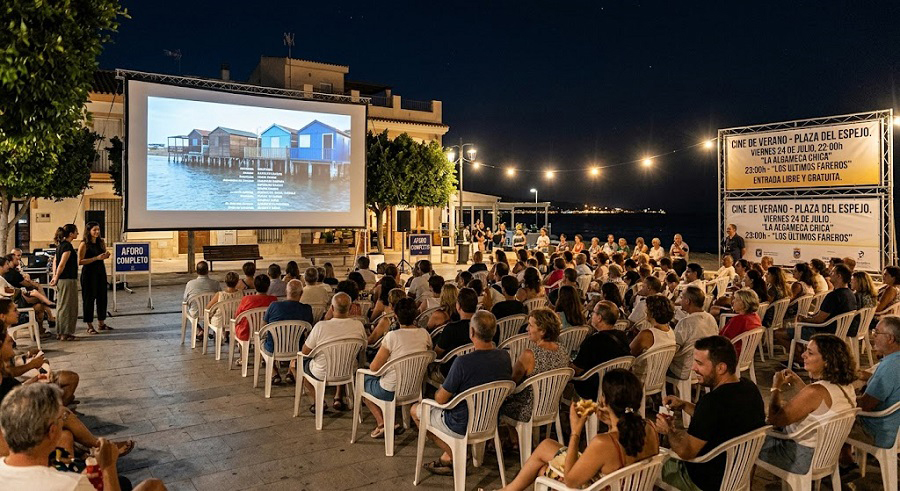 Proyección de documentales en el Cine de Verano de Los Alcázares
