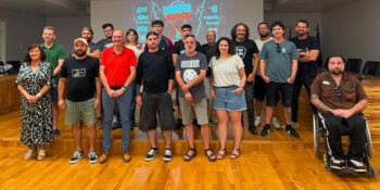 Presentación del festival Pacheco Rock con bandas locales en Torre Pacheco