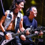 Músicos tocando en el Festival Sal de Rock en Lo Pagán