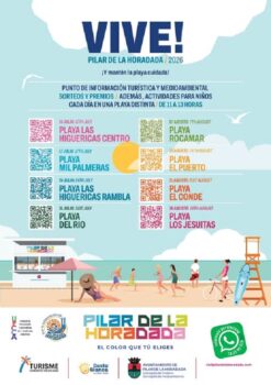 Cartel promocional del evento Vive Pilar de la Horadada 2026