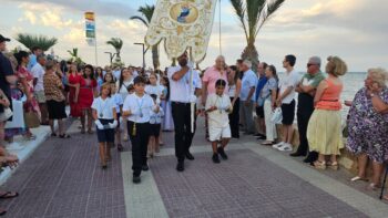 Procesión de la Virgen de la Asunción en Los Alcázares