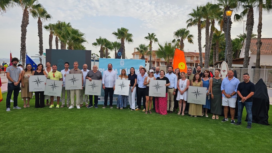 Inauguración de la Playa Náutica de Las Salinas en Los Alcázares
